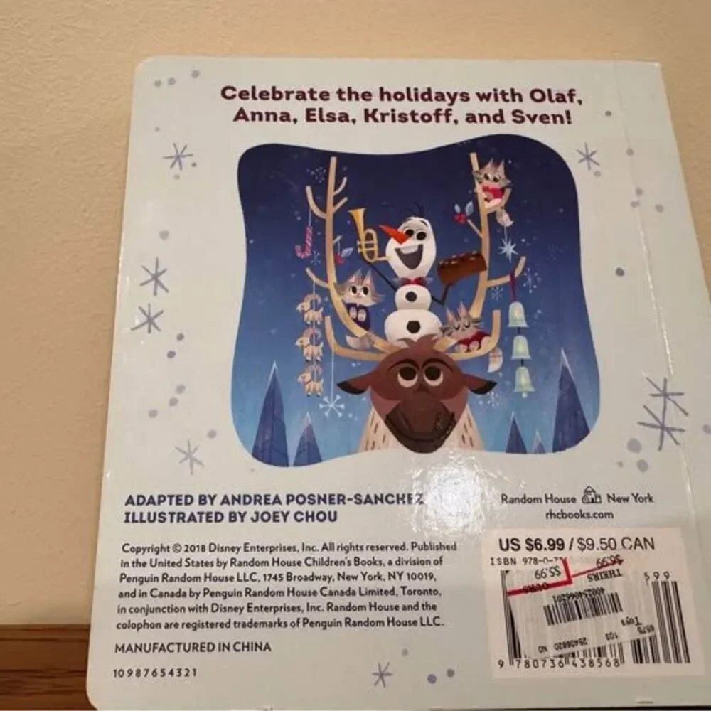 Disney Olaf's Frozen Adventure Board Book